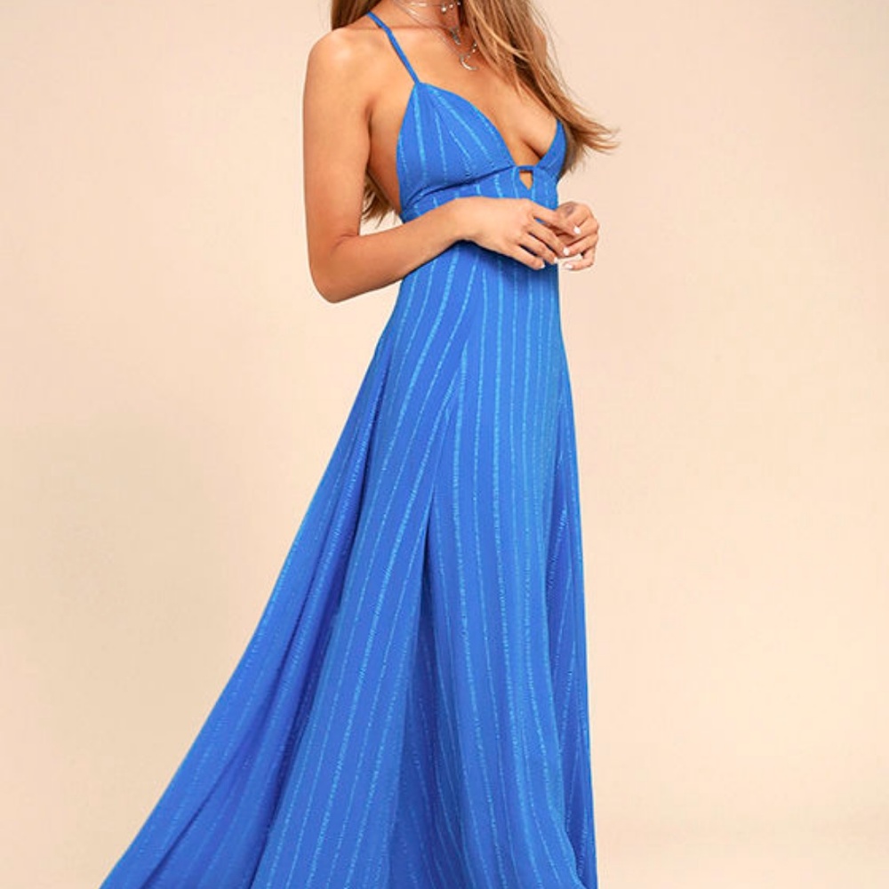 Blue Maxi Dress